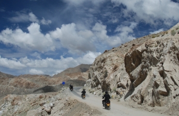Motorcycle trip Himalayas motor